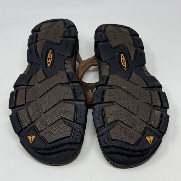 Keen Sarasota Sandals Womens 9 Brown Leather Hiking Trail Open Toe Slides - Picture 12 of 15